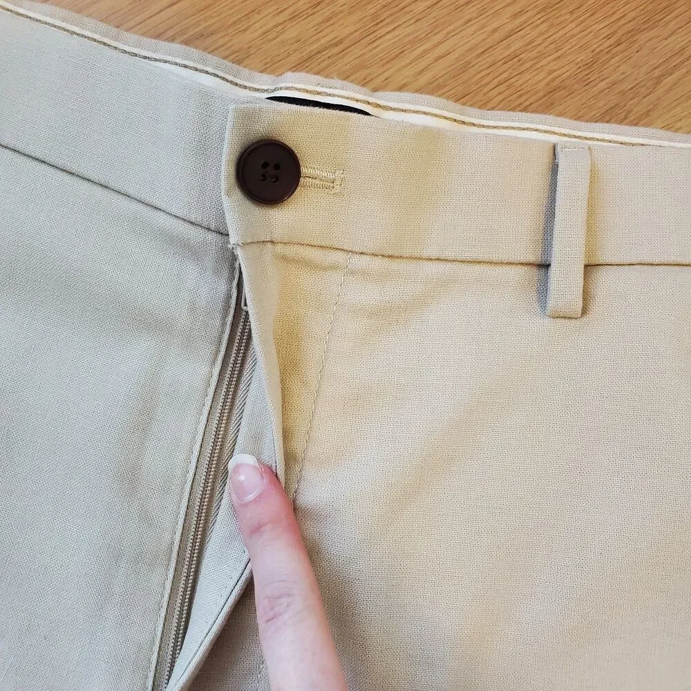 Men's Banana Republic Beige Linen 7